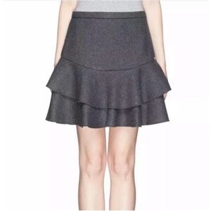 J. Crew Flounce Tiered Ruffle Skirt